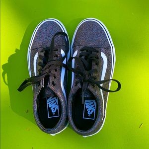 Vans sparkly sneakers